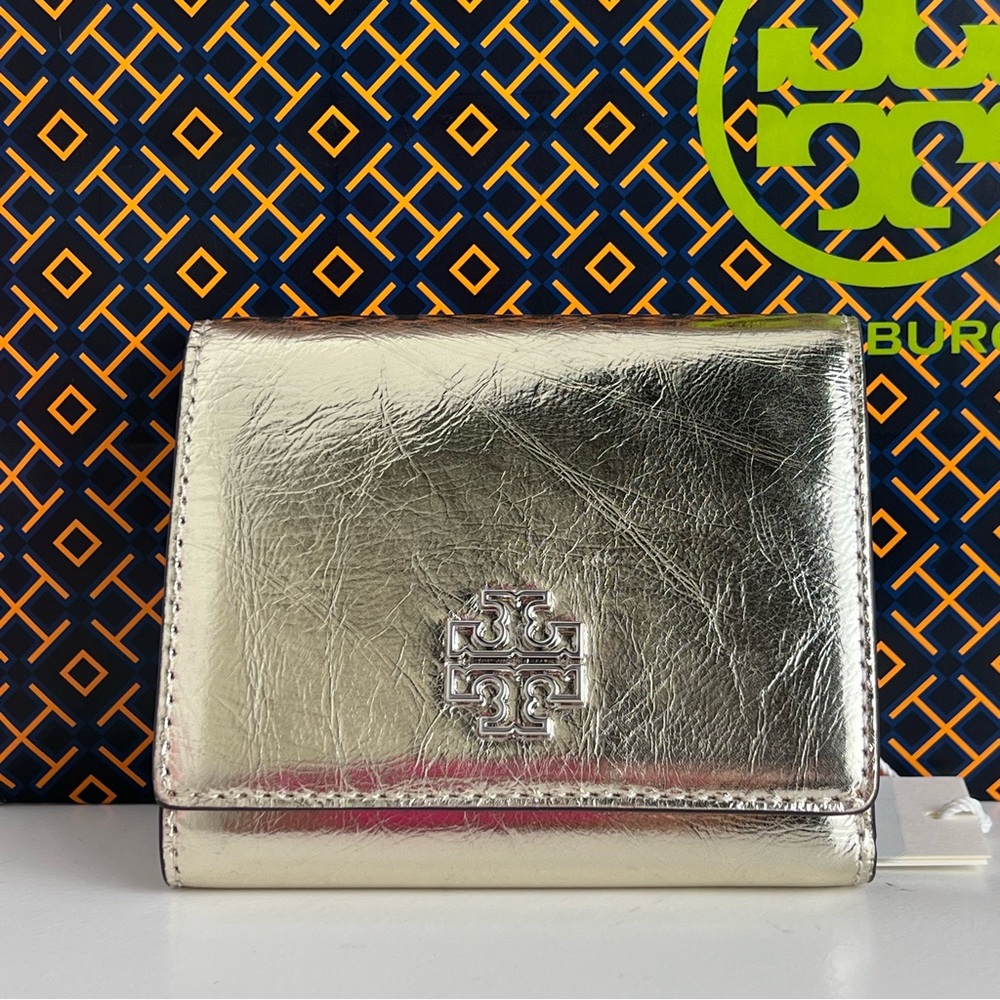 Tory Burch Metallic Gold Wallet